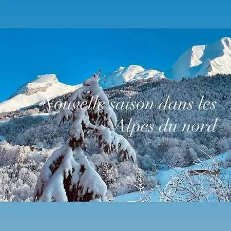 Le Blanc Nordique Chalet Le Bouchet-Mont Charvin