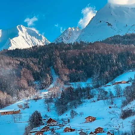 Chalet-le-blanc-nordique Σαλέ Le Bouchet-Mont Charvin