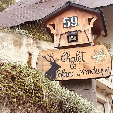 Σαλέ Chalet-le-blanc-nordique Le Bouchet-Mont Charvin